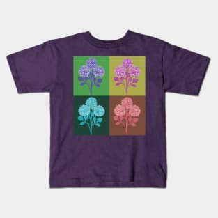 Color block Dahlia Kids T-Shirt